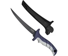 File peilis ZYLE skirtas žuviai, ZY111K, su dėklu, 19 cm