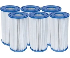 Filtras filtro siurbliui III tipo - 6 vnt. rinkinys Bestway 58012
