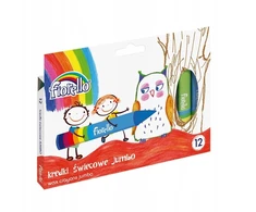 Fiorello Jumbo kreidelės, 12 spalvų