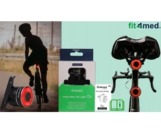 Fit4Med Dviračio žibinta, raudonas