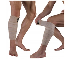 Fit4Med Elastinga kompresinė blauzdos įtvaras su reguliuojamu užsegimu