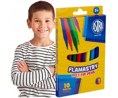 FLAMASTRY ASTRA Pisaki Mazaki Wielofunkcyjne 10kol