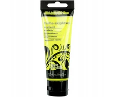Flamingo Fluo Geltona Akriliniai Dažai 75ml