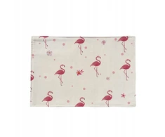 Flamingo pynimo stalo kilimėlis. Virtuvės valgomojo kilimėlis. Šilumos izoliacija