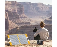 FlashFish TSP 18V 60W universalus nešiojamasis USB saulės kolektorius