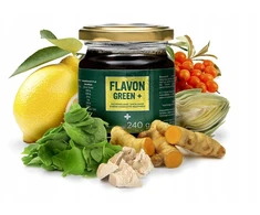 FLAVON Žalias+ NEW Žalias PLUS flavonoidai + ciberžolė + beta glitimas vit C