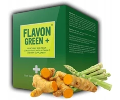 FLAVON Žalias+ NEW Žalias PLUS flavonoidai + ciberžolė + beta glitimas vit C