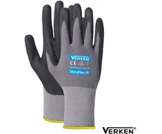 FLEX FOAM NITRILE darbo pirštinės L - 9 Verken Nitroflex 1 pora