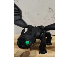 FLEXI Totothless NIGHT FURY Toothless Kaip išmokyti savo drakoną - TIK TOK