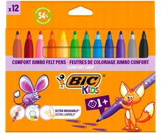 „Flomasteriai - BIC - 517250 - Daugiaspalviai - Jumbo - 12 vienetų rinkinys“