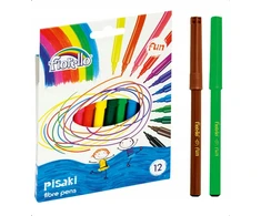 Flomasteriai Fiorello Fun, 12 vnt.
