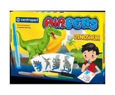 Flomasteriai pučiami Centropen Airpens Dinosaur 5 +1 spalvų