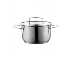 Florina Infinity nerūdijančio plieno puodas 16 cm 1,6L su dangteliu, dujų indukcija