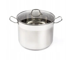 Florina Nerūdijančio plieno puodas GASTRO STRAIGHT 26 cm 10,5L INDUKCINIS