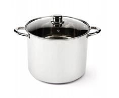 Florina TRADICINIS PUODAS, DIDELIS GASTRONOMINIS HIGH CARO 24 cm, INDUKCINIS 8L
