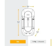 Forclaz Travel 50 l treko kuprinė