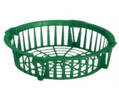 Form-plastic Krepšys svogūninėms gėlėms D20cm H6cm plastikinis/žalias