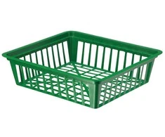 Form-plastic Form-plastikas Krepšys svogūninėms gėlėms 28x25x7cm plastikinis/žalias