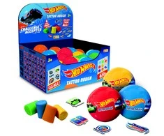Formavimo masė Hot Wheels Tattoo Dough Lisciani 3+ m.