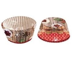Formelės keksams TORO Ø5cm/60vnt. popierinės