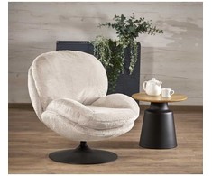 Halmar Fotelis SHELL L.Chair Kreminis