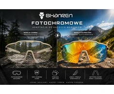 Fotochrominiai sportiniai akiniai įmontuoti Bluetooth kaulo ausinės Shanren