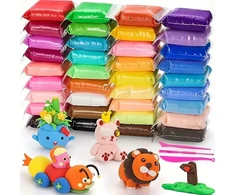 Fotorob PLASTICINE polimerinio molio stebuklingas plastilinas vaikams 36 vnt.