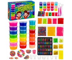 Fotorob SLIME RINKINYS, KAD PADĖTI SLUTS PUIKI KŪRYBINGA 120 viename DĖŽUTĖS DOVANA