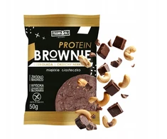 FRANK&amp;OLI Brownie baltyminis pyragas anakardžių RIEŠUTŲ ŠOKOLADAS 50g