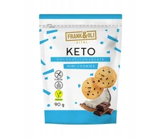 FRANK&amp;OLI Keto Mini sausainiai KOKOSŲ ŠOKOLADAS be cukraus 90g