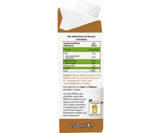 Freche Freunde Bio avižų gėrimas su bananais ir kakava 250ml