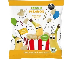 Freche Freunde FrecheFreunde BIO pripučiami kukurūzų spragėsiai su bananais