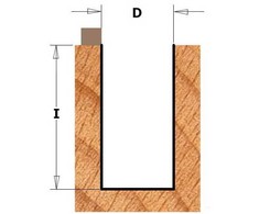 Kopijuojanti freza CMT Contractor K911-160B S=8 mm, D=16 mm