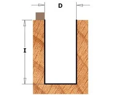 Kopijuojanti freza CMT Contractor K911-220B S=8 mm, D=22 mm