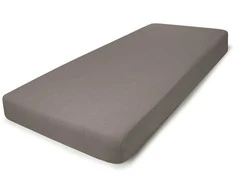 Čiužinys Frotinė paklodė su guma NOSTRA, šv. mėlynos sp., 90x200+28cm, 80% medv., 20% poliesterio