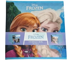 FROZEN dėžutės konteineris Disney Frozen Elsa Anna žaislams 30x30x30cm