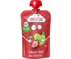 Fruchtbar Braškių, obuolių ekologiškas putėsiai 100 g