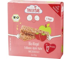 FRUCHTBAR TRUSK GRŪDŲ BATONAI. OBUOLIŲ EKOLOGIŠKOS AVIŽOS