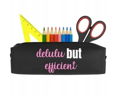 Funandstyle Talpyklė "delulu But Efficient" - mokyklai, studijoms, dovana