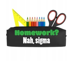Funandstyle Talpyklė "homework? Nah" - Mokyklai, Studijoms, Dovana