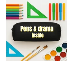 Funandstyle Talpyklė "pens &amp; Drama Inside" - mokyklai ir studijoms