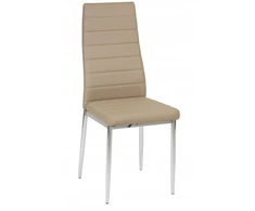 Furnitex CAPPUCCINO EKO ODA CHROME METALU MINŠTA KĖDĖ DC2-001 MODERN