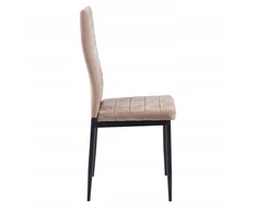 Furnitex Patogi kėdė su aukštu atlošu K49-FX, Cappuccino spalvos