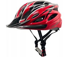 FUZLU Warrior JBHM01 dviračio šalmas Raudonas/Juodas dydis L (57-62 cm) reguliuojamas