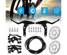 G3 DISKŲ RINKINYS MTB DVIRAČIAI MTB DVIRAČIAI 160MM Juodas