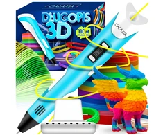 GALAXIA 3D PEN Vaikams Rašiklio rinkinys ir PLA KASETĖS 110 METRŲ 3D SPAUSDINtuvas