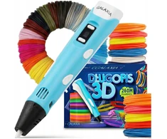 GALAXIA 3D RAŠIKLIŲ RINKINYS VAIKAMS PIEŠTI 3D SPAUSDINTUVAS + KASETĖS 260 METRU