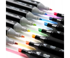 GALAXIA ALCOHOL MARKERS 262 Vnt Žymekliai Žymekliai Dvipusiai Žymekliai Pro + MAIŠIS