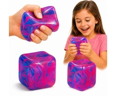 Galaxy ICE CUBE antistresinis, jautrus ledo kubelio MIX SWIRL