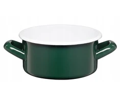 Galicja GORDON emaliuotas puodas 18cm 2L žalia Galicia